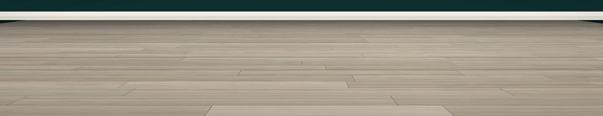 Rendered illustration of a room with a grey oak laminate floor