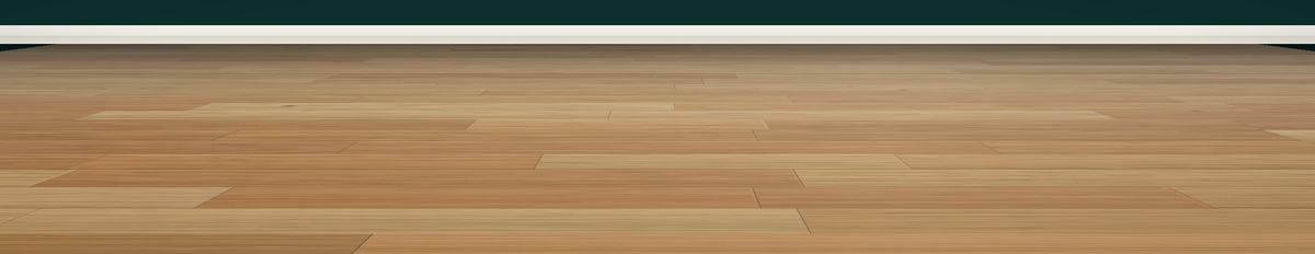 Rendered illustration of a room with a oak plank floor