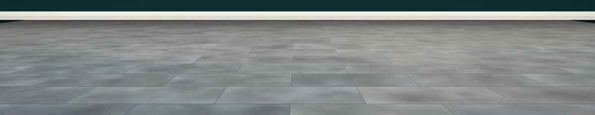 Rendered illustration of a room with a stone-effect LVT floor